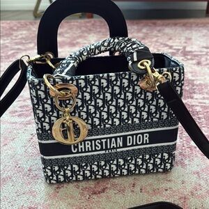 Dior Black and White Women's Bag